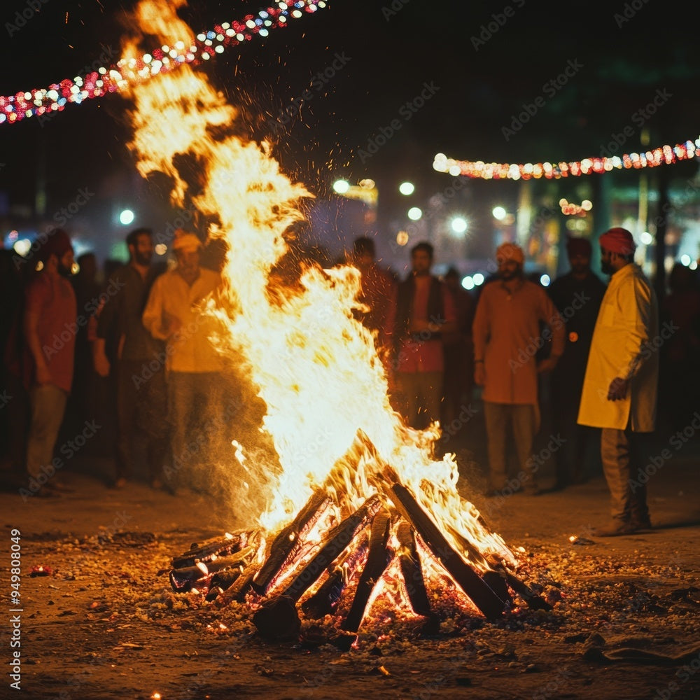 Celebrating Lohri with kids at home.