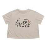 Load image into Gallery viewer, Ladki Power Women&#39;s Cropped Tee

