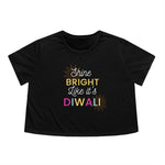Load image into Gallery viewer, Women&#39;s Diwali cropped tee
