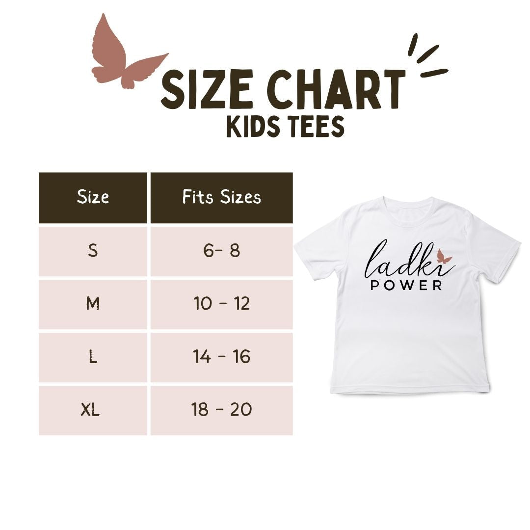 Ladki Power Kids Shirts