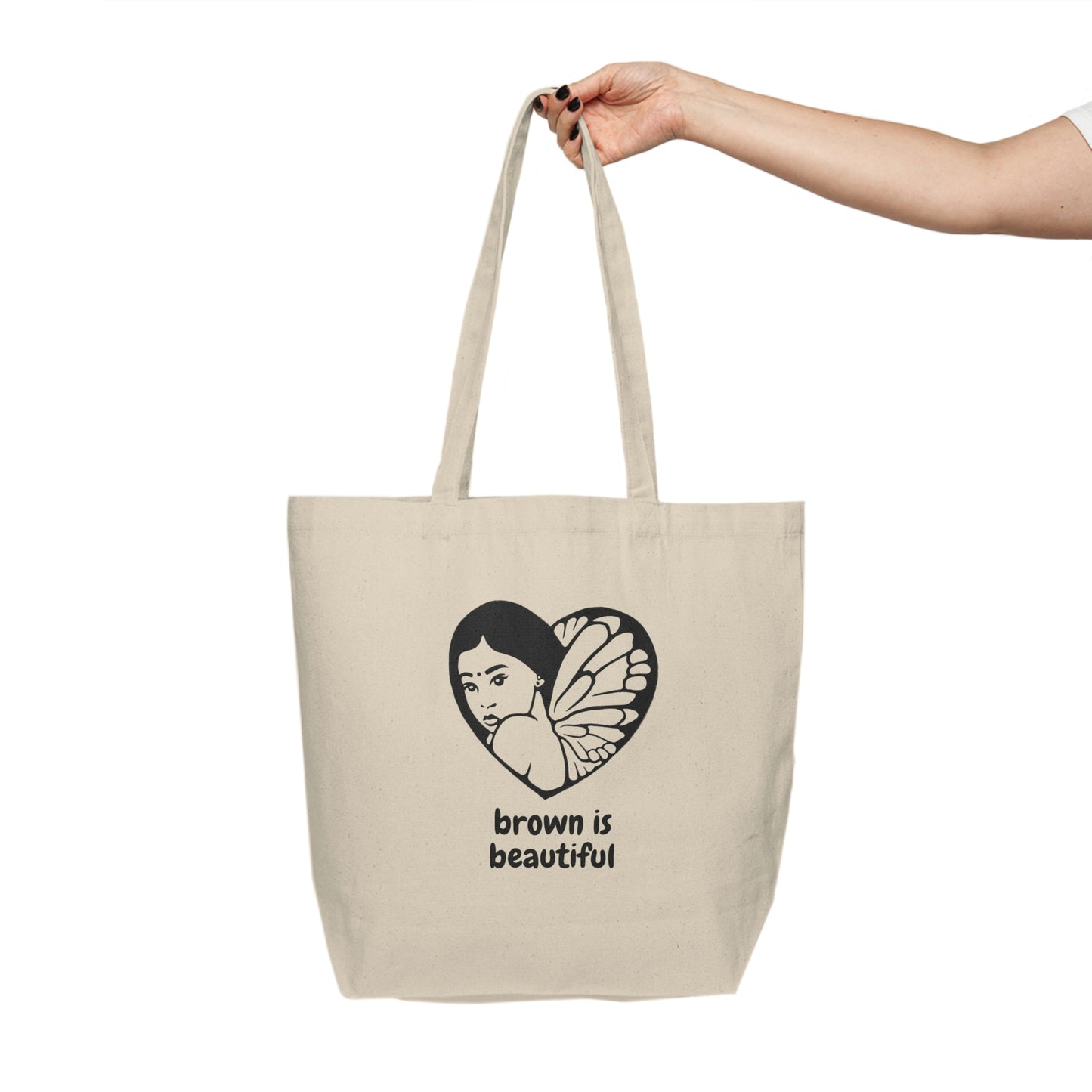 Brown is beautiful - Canvas Tote