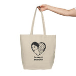 Load image into Gallery viewer, Brown is beautiful - Canvas Tote
