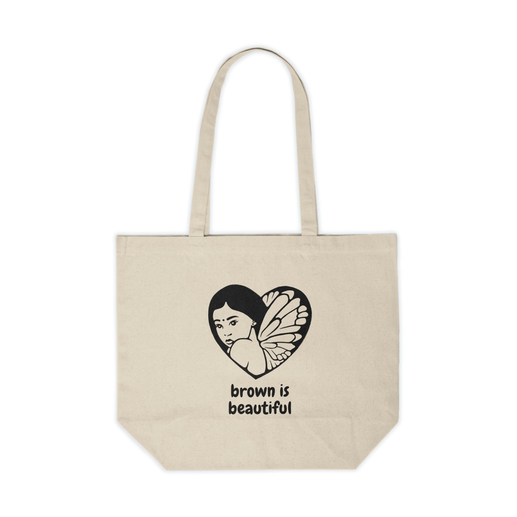 Brown is beautiful - Canvas Tote